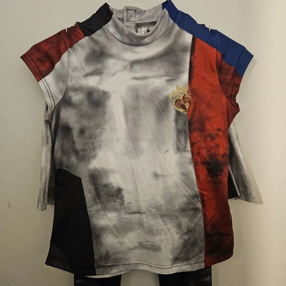 Disney Descendants Evie Costume Outfit Jacket‎ Shirt Pants Halloween size 11/12